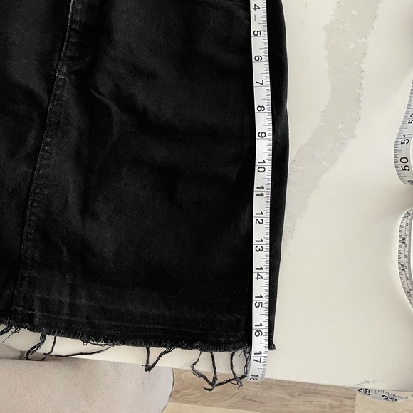 High waisted denim miniskirt - Picture 7 of 7